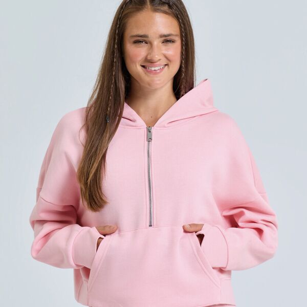 Women's TriDri® 1/2 zip hoodie Thumbnail