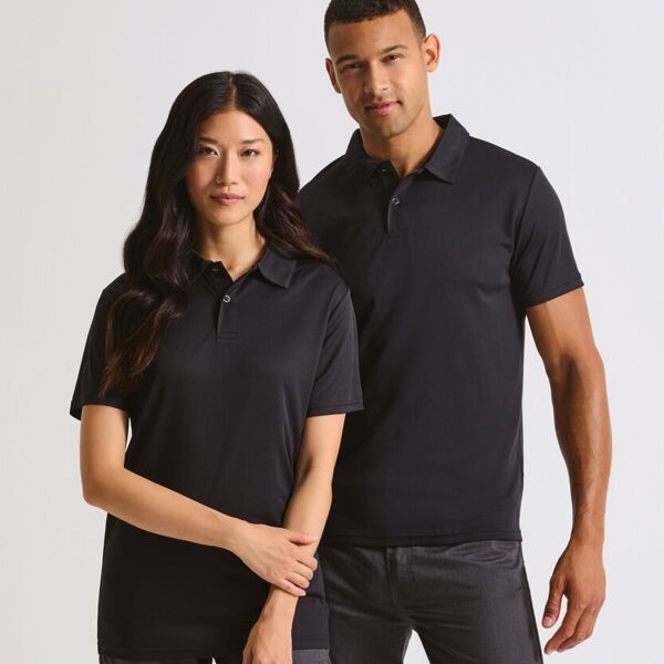Coolchecker® studded polo Thumbnail