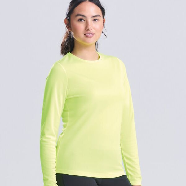 Women's long sleeve cool T Thumbnail